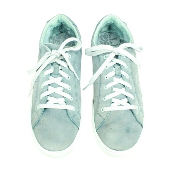 LL Bean Eco Bay Green Nubuck Leather Lace Up Casual Oxford Shoes Size 11 M - Picture 5 of 11